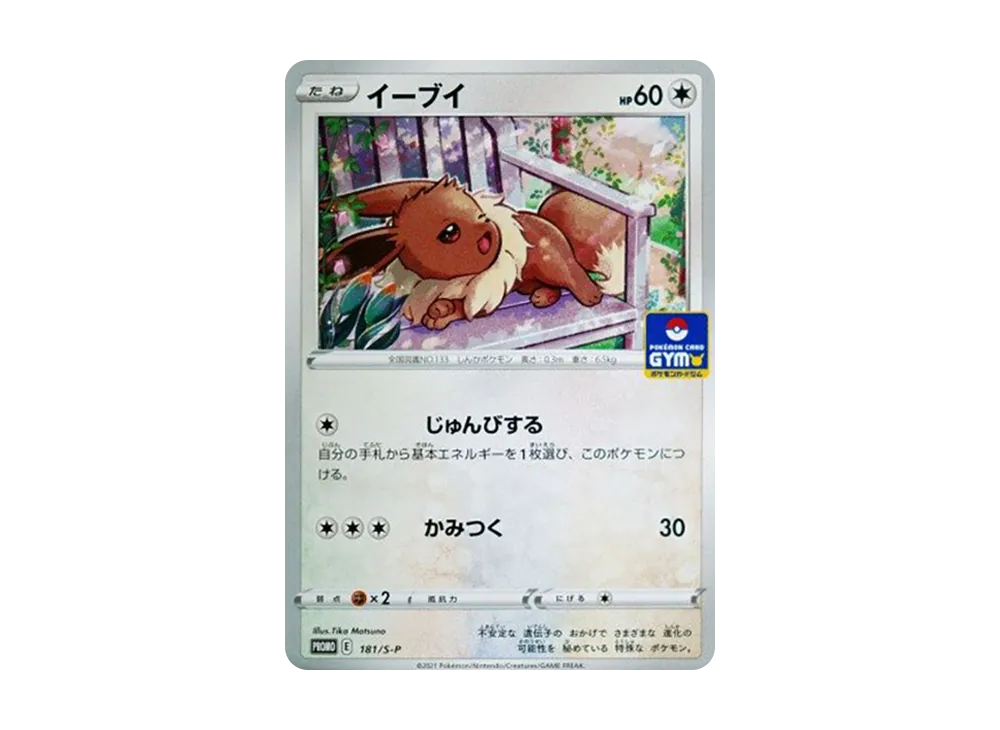 イーブイ：ソード&シールド プロモカードパック第6弾 PROMO S-P