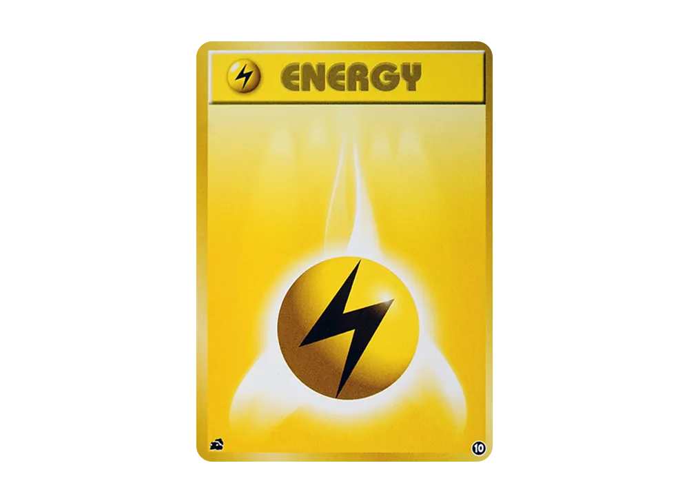 雷エネルギー : 旧裏 [PMCGI No.010](拡張パック「イントロパック」)