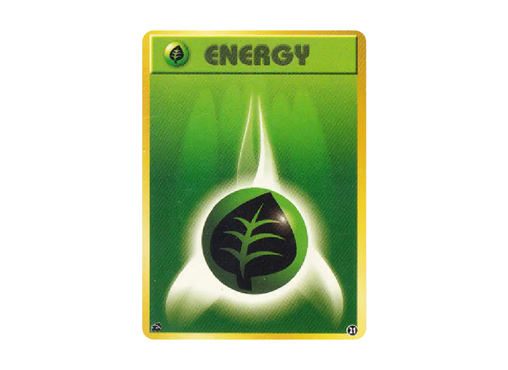 草エネルギー : 旧裏 [PMCGI No.021](拡張パック「イントロパック」)