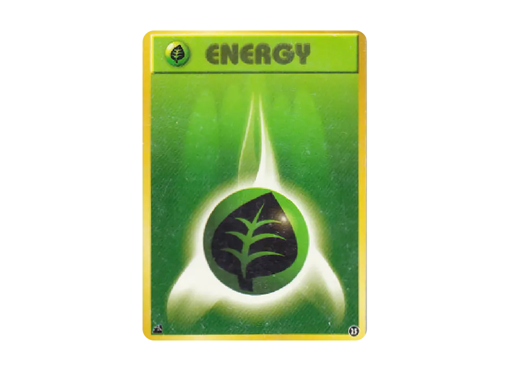 草エネルギー : 旧裏 [PMCGI No.025](拡張パック「イントロパック」)