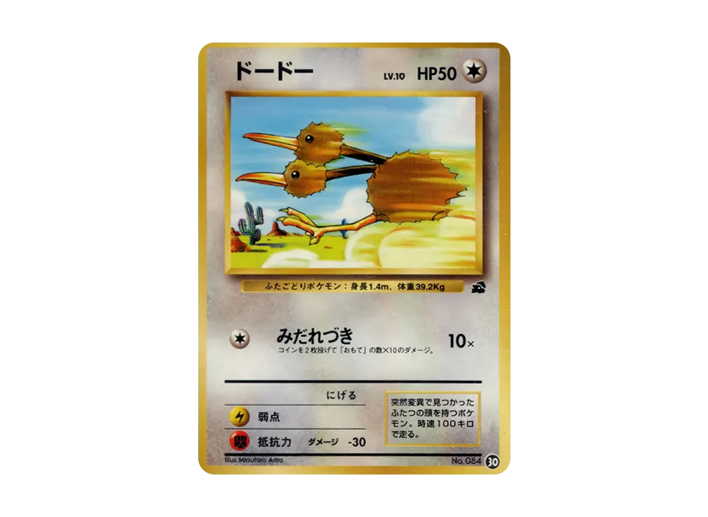 ドードー : 旧裏 [PMCGI No.030](拡張パック「イントロパック」)