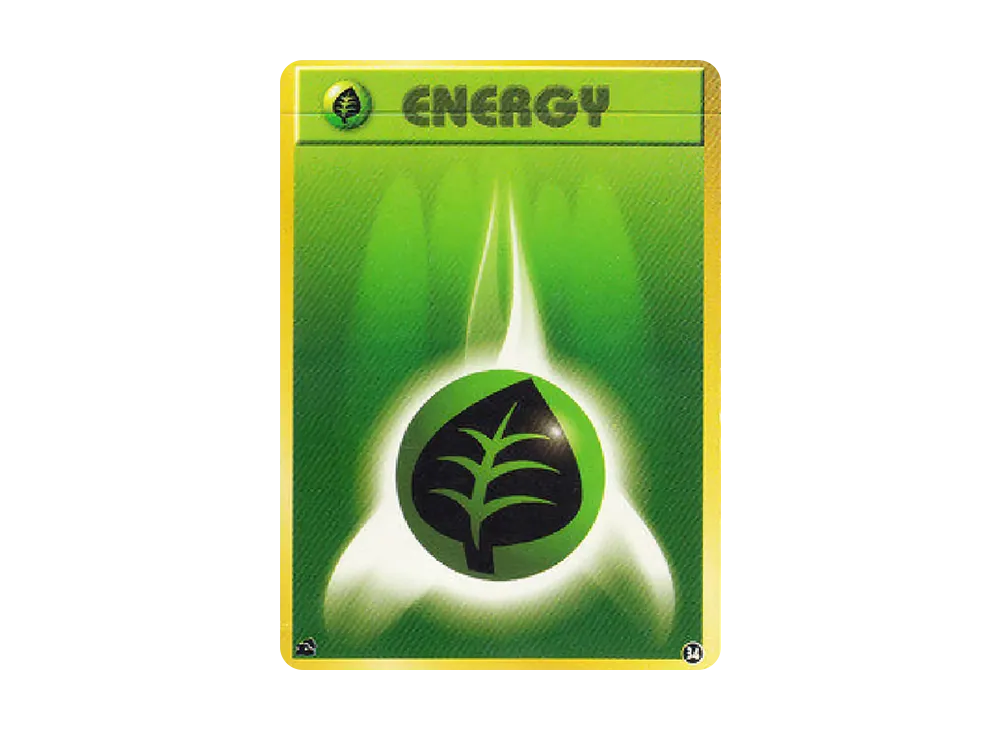 草エネルギー : 旧裏 [PMCGI No.034](拡張パック「イントロパック」)