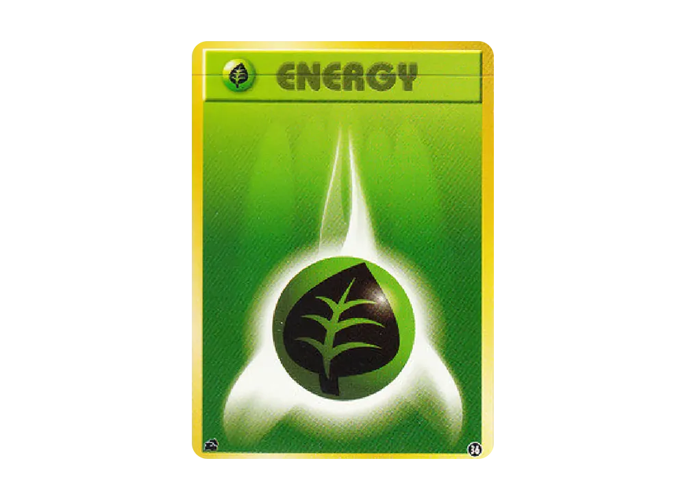 草エネルギー : 旧裏 [PMCGI No.036](拡張パック「イントロパック」)
