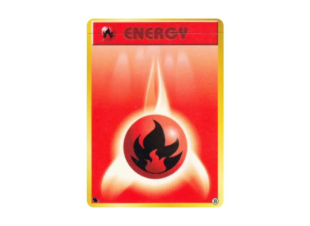 炎エネルギー : 旧裏 [PMCGI No.033](拡張パック「イントロパック」)