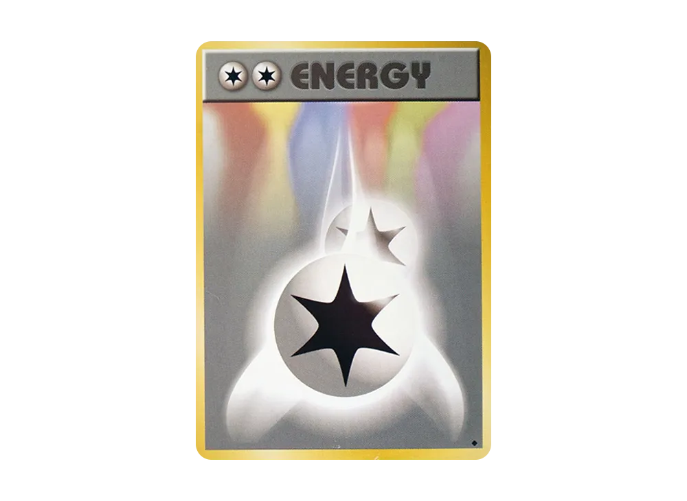 無色2個エネルギー ◆ : 旧裏 [PMCG1-2](拡張パック「ポケットモンスター カードゲーム」再販)