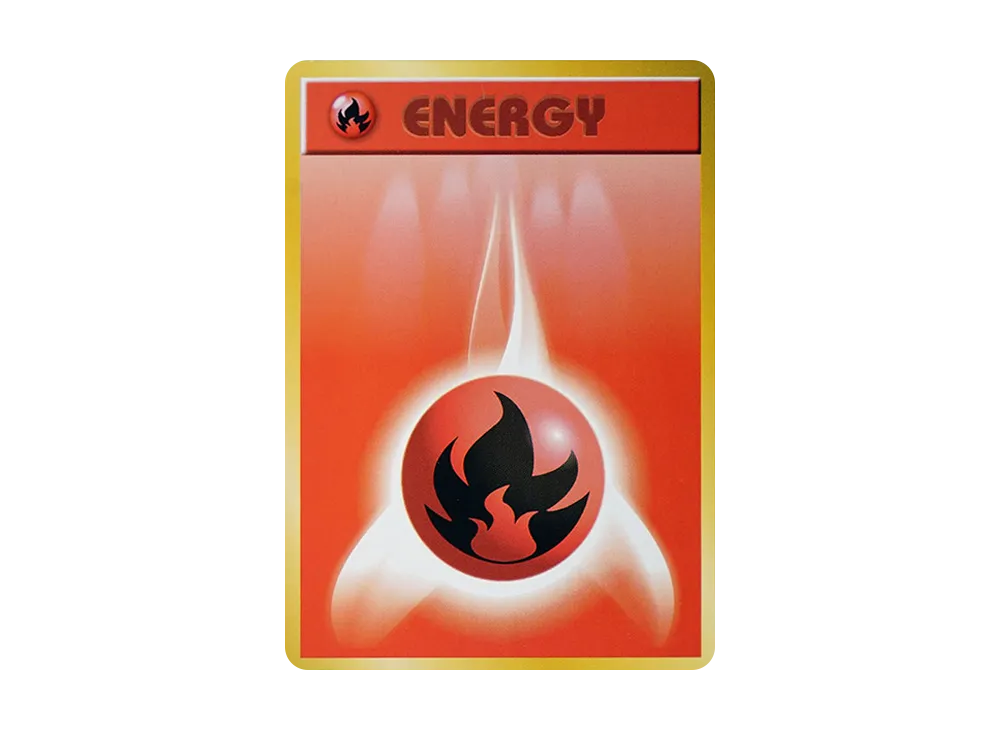 炎エネルギー : 旧裏 [PMCG1-ST](スターターパック「ポケットモンスター カードゲーム」)