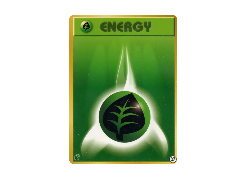 草エネルギー : 旧裏 [neo](ポケモンカード★neo「イントロパック★neo」)