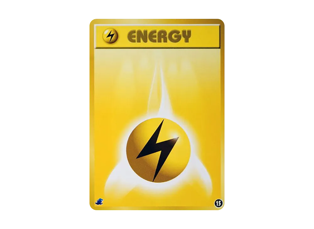 雷エネルギー : 旧裏 [neo](ポケモンカード★neo「イントロパック★neo」)