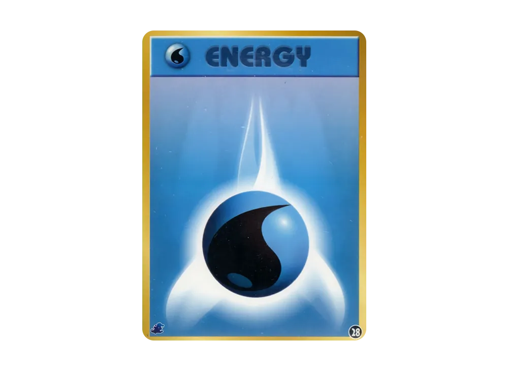 水エネルギー : 旧裏 [neo](ポケモンカード★neo「イントロパック★neo」)