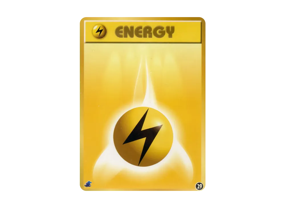 雷エネルギー : 旧裏 [neo](ポケモンカード★neo「イントロパック★neo」)