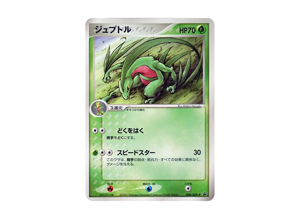 Grovyle P [ADV-P 008](Promotional Cards "Shogakukan School Year Magazine Bonus Card")