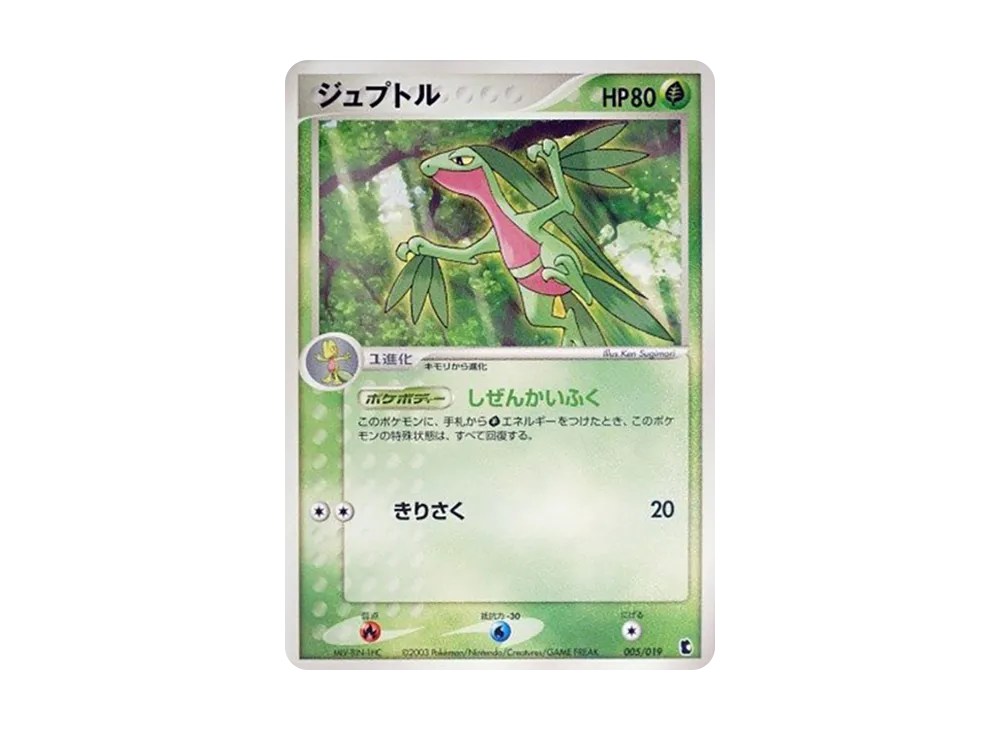 Grovyle [ADV1-K 005/019](Pre-Built Starters "First Edition Treecko Deck")