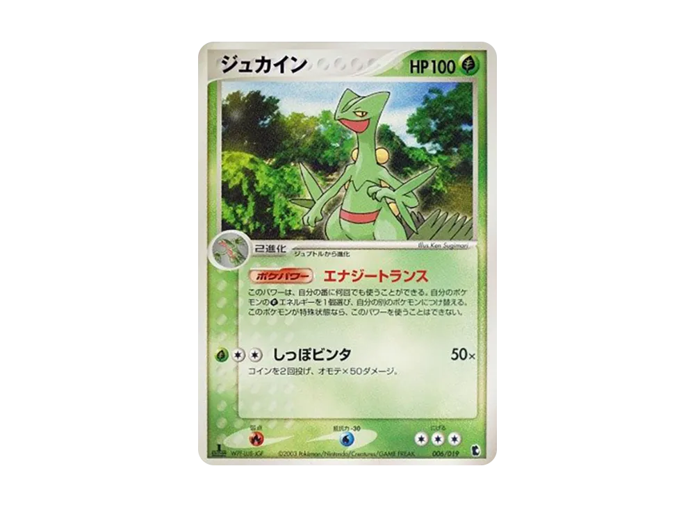 Sceptile :1ED [ADV1-K 006/019](Pre-Built Starters "First Edition Treecko Deck")