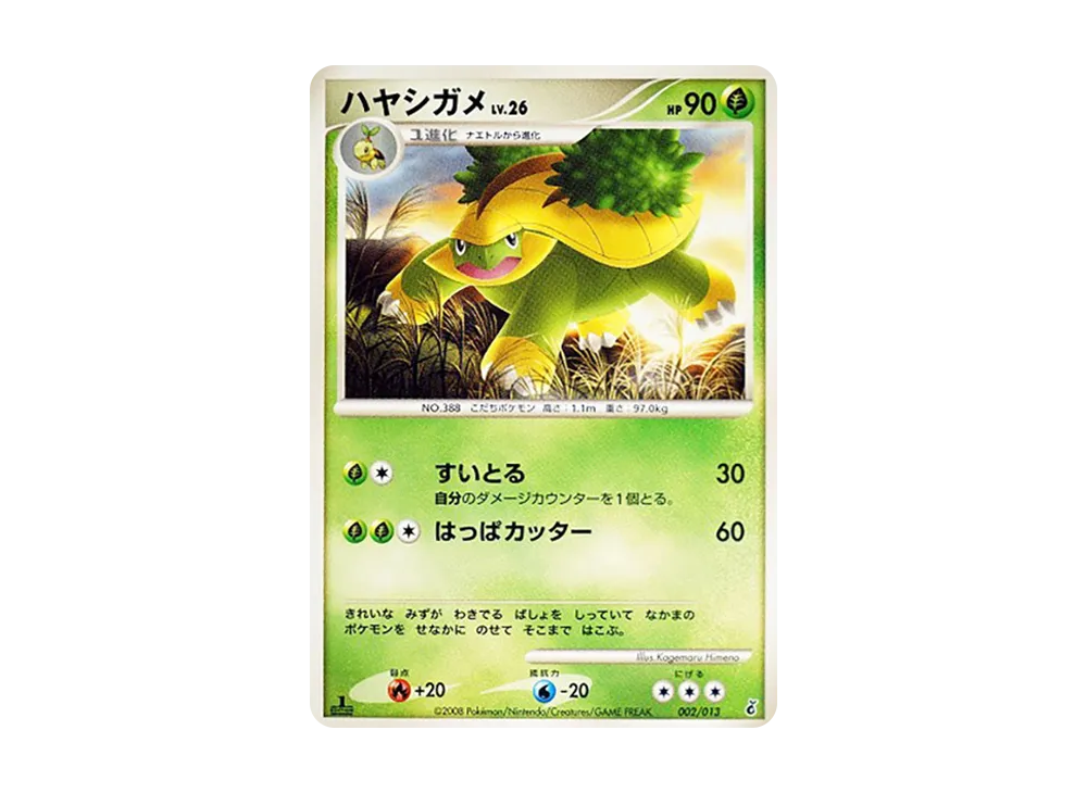 ハヤシガメ :1ED [Dpt 002/013](ダイヤモンドパールプラチナ「エントリーパック ギラティナデッキ」)