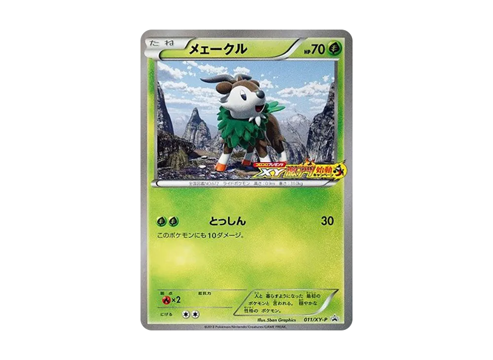 メェークル P [XY-P 011](宣傳卡「コロコロプレゼンツ XY激アツ始動キャンペーン」)