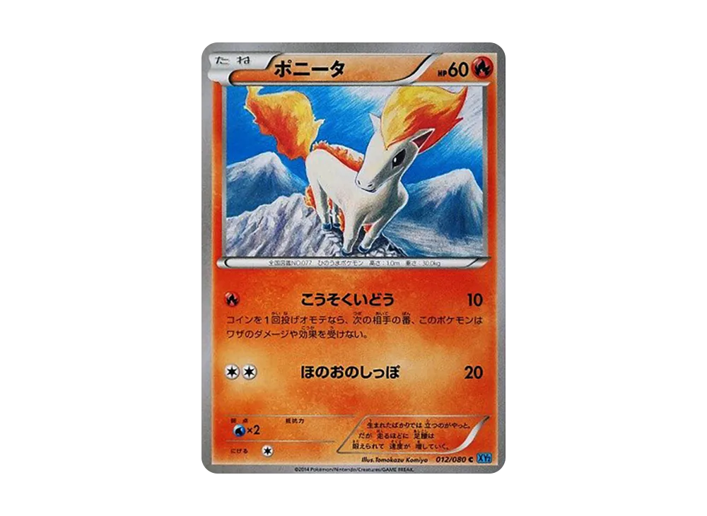 小火馬 C [XY2 012/080](擴充包「狂野烈焰」)
