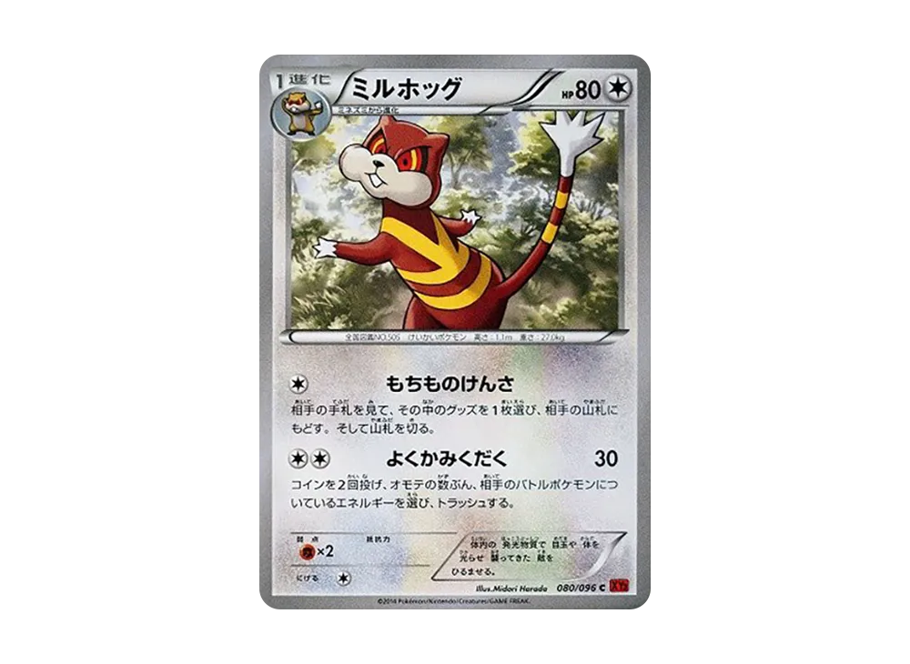 ミルホッグ C [XY3 080/096](擴充包「崛起之拳」)