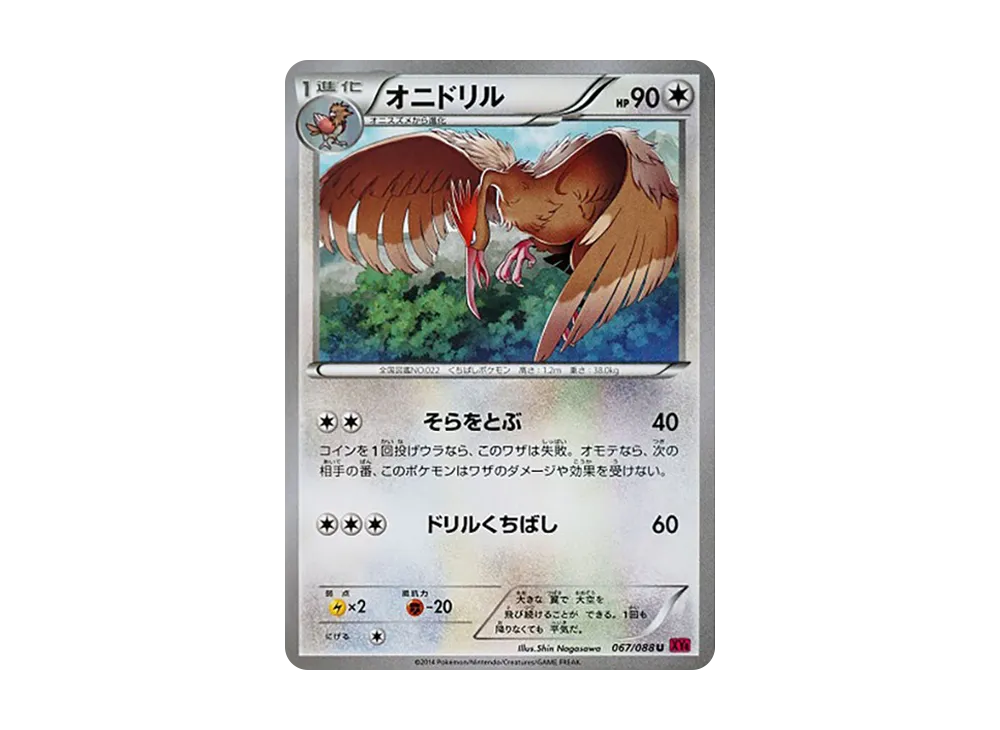 大嘴雀 U [XY4 067/088](擴充包「幻影之門」)