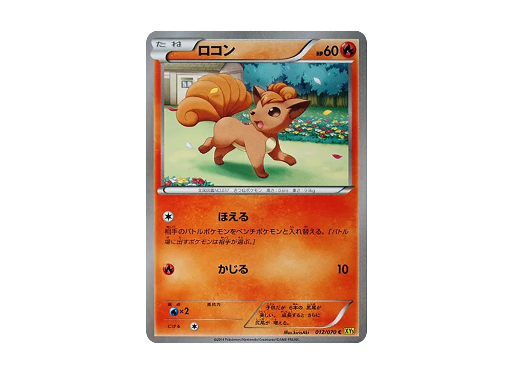六尾 C [XY5 012/070](擴充包「蓋亞火山」)