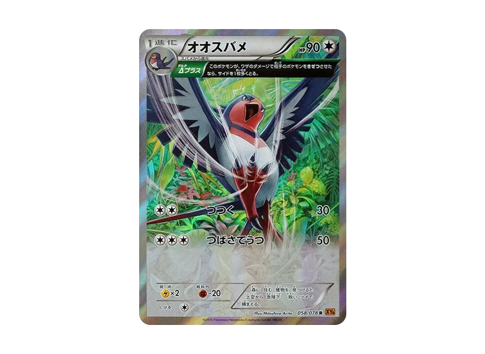 大王燕 R [XY6 058/078](擴充包「翡翠突破」)