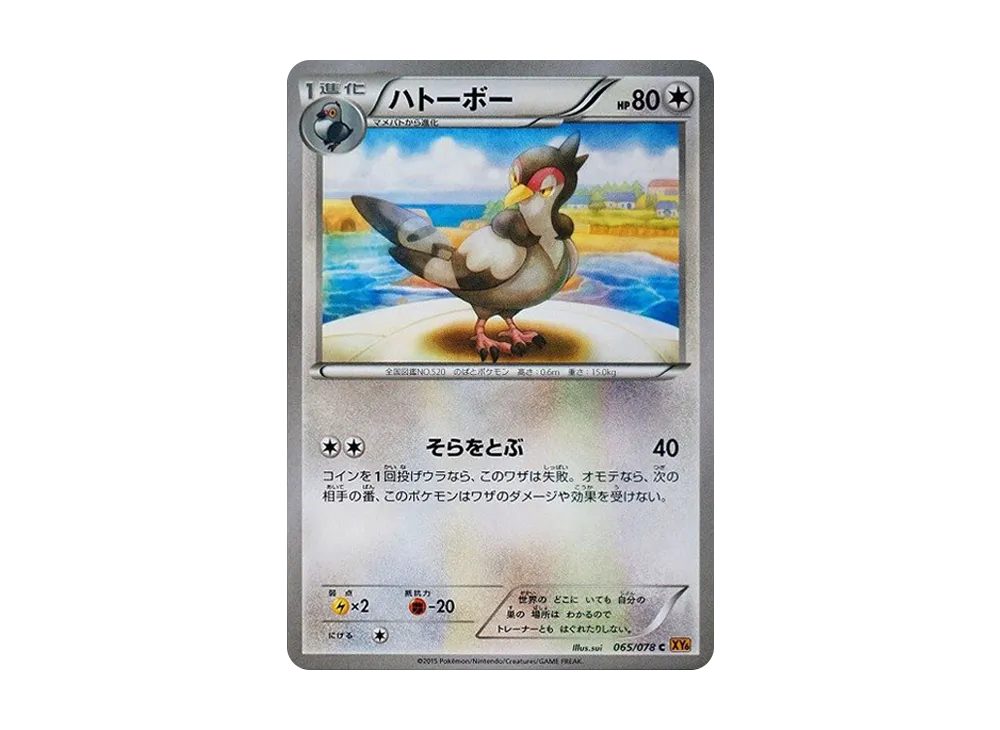 ハトーボー C [XY6 065/078](擴充包「翡翠突破」)