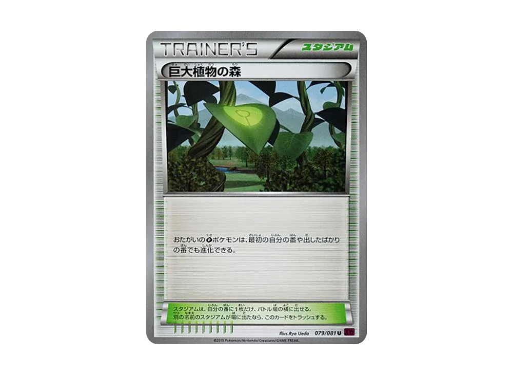 Forest of Giant Plants U [XY7 079/081](Expansion Pack "Bandit Ring")