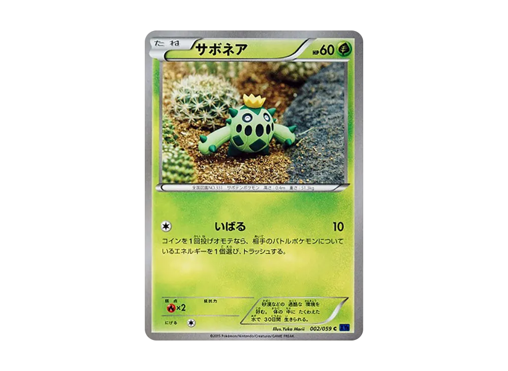 刺球仙人掌 C [XY8 002/059](擴充包「藍色衝擊」)