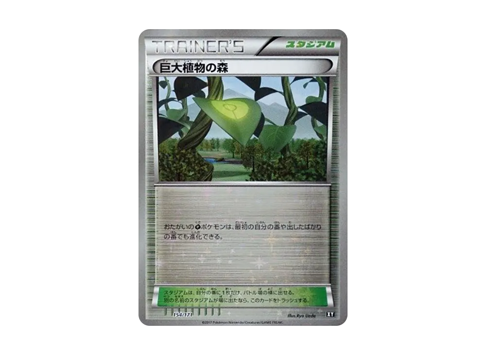 巨大植物の森 :ミラー [XY 154/171](高級包「THE BEST OF XY」)
