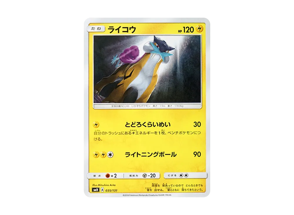 Raikou [SMH 035/131](Sun & Moon "GX Start Deck")