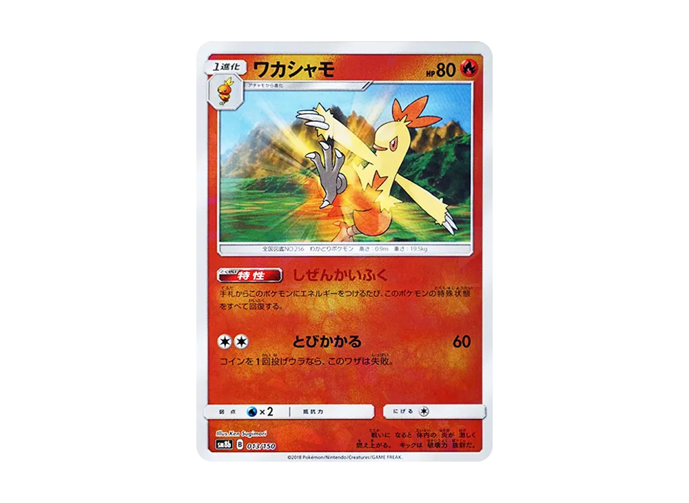 ワカシャモ :ミラー [SM8b 013/150](ハイクラスパックGX「ウルトラシャイニー」)