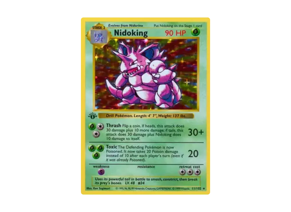 Nidoking R [11/102][EN](Base Set 1st Edition)