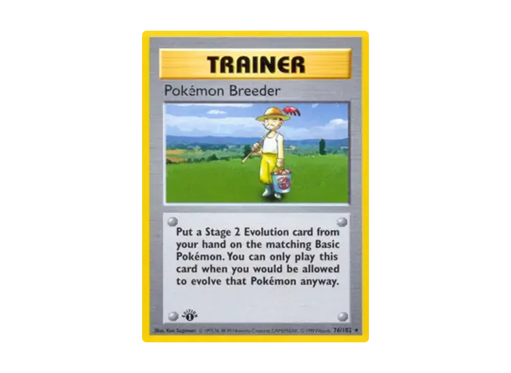 ポケモンブリーダー R [76/102]【英語版】(ベースセット 1st エディション)