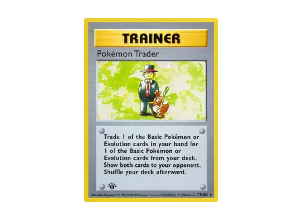 ポケモン交換おじさん R [77/102]【英語版】(ベースセット 1st エディション)