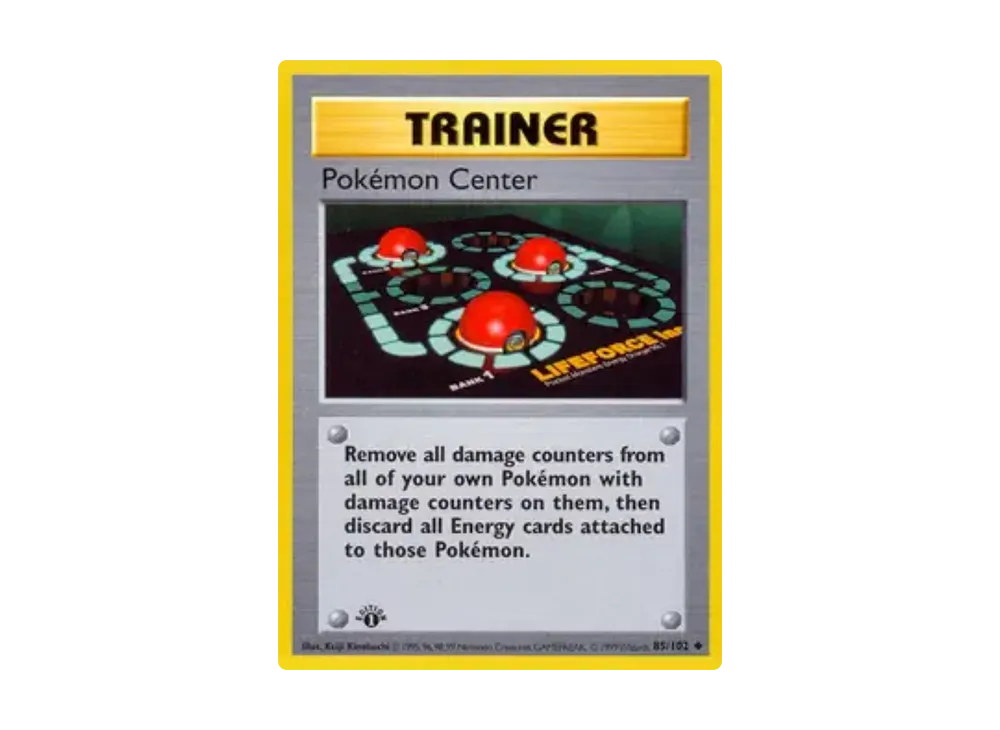 ポケモンセンター U [85/102]【英語版】(ベースセット 1st エディション)