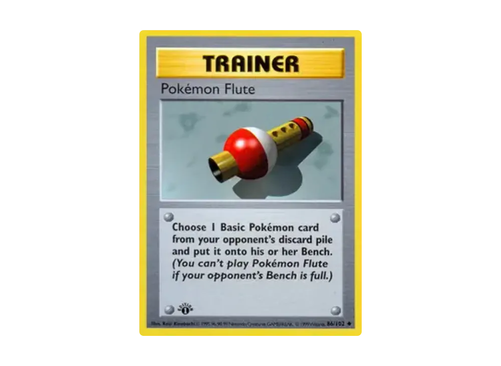 ポケモンの笛 U [86/102]【英語版】(ベースセット 1st エディション)