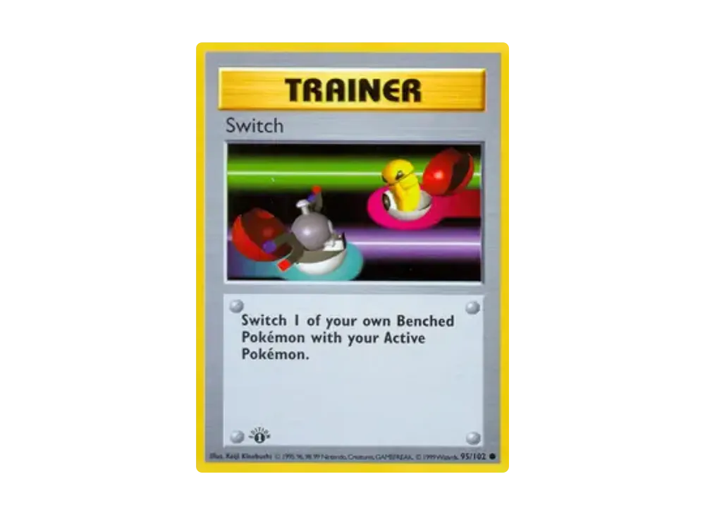 ポケモンいれかえ C [95/102]【英語版】(ベースセット 1st エディション)