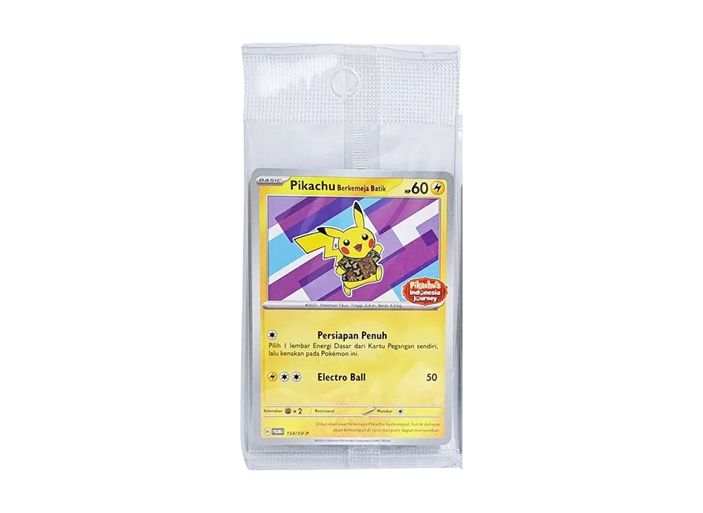 バティックシャツを着たピカチュウ (ネイティオ柄) P [SV-P 154