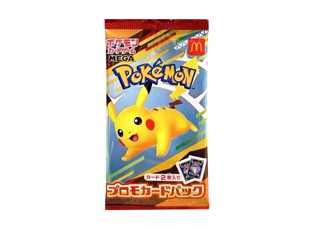 ポケモンカードゲームMEGA マクドナルド ハッピーセット2025 プロモカードパック