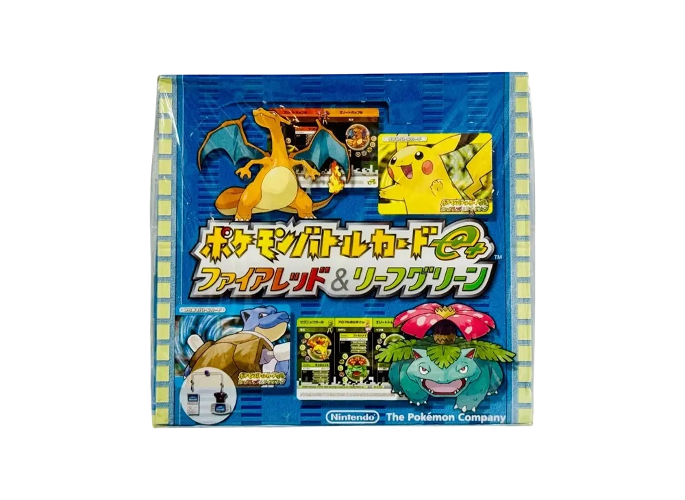 ポケモンカードゲーム ポケモンバトルカードe+「ファイアレッド&リーフグリーン」ボックス