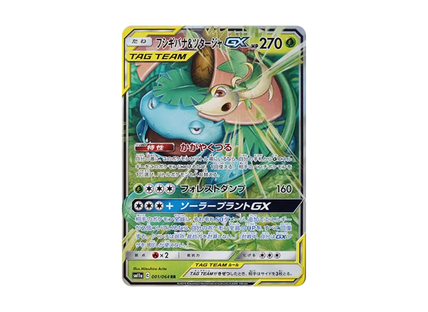フシギバナ&ツタージャGX RR 001/064 PSA10 PSA10】フシギバナ フシギバナ&ツタージャGX RR 001/064 PSA10 PSA10】フシギバナ