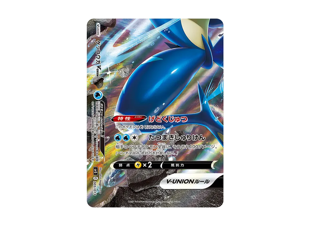 ポケモン - 【新品未開封】ダンデの助言&amp;ゲッコウガV-UNION 新品未開封 ポケモンカードゲーム ソード&シールド ゲッコウガ V