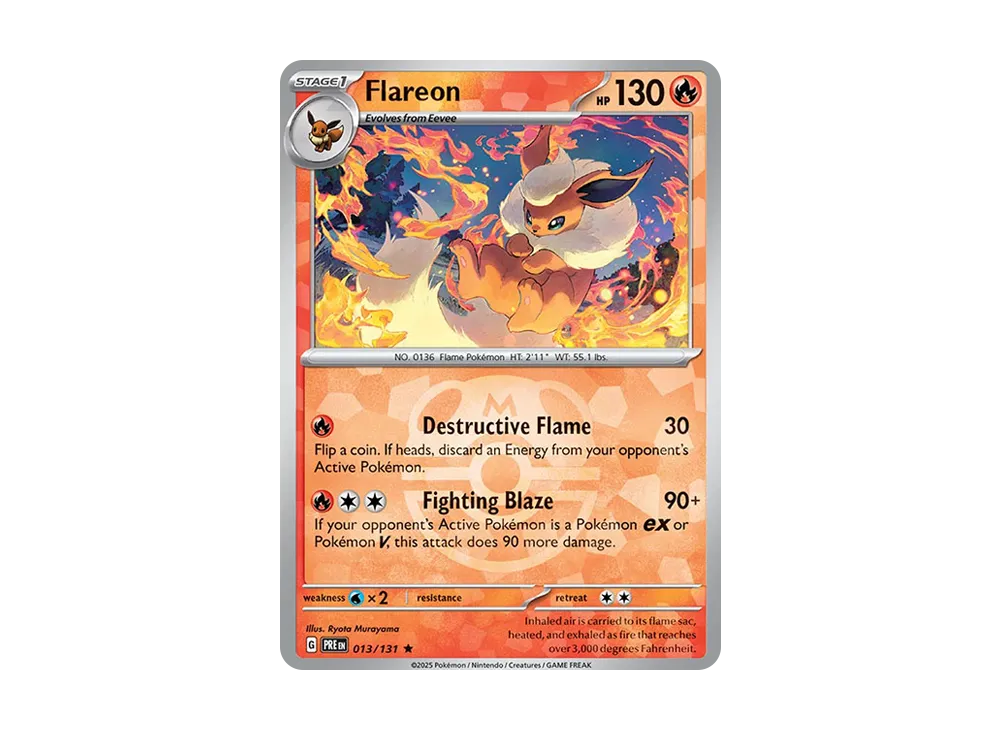 ブースター R :マスターボールホロ [PRE EN 013/131]【英語版】(スカーレット&バイオレット「プリズマティックエボリューションズ」)