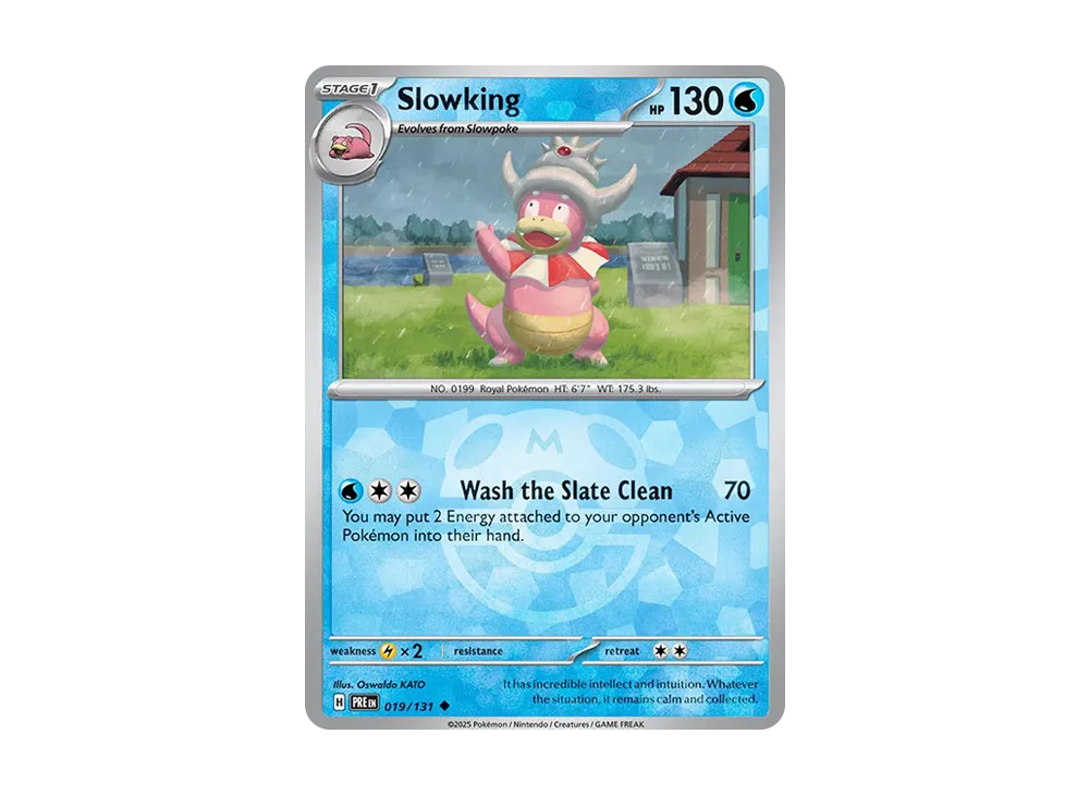 ヤドキング U :マスターボールホロ [PRE EN 019/131]【英語版】(スカーレット&バイオレット「プリズマティックエボリューションズ」)