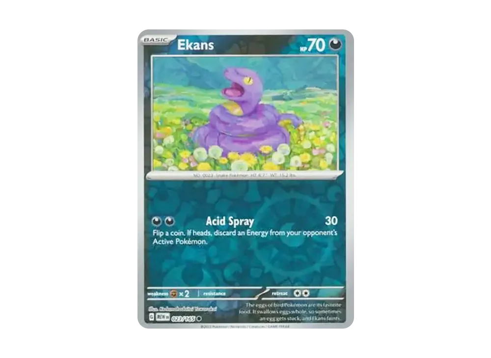 アーボ C :リバースホロ [MEW EN 023/165]【英語版】(スカーレット&バイオレット「151」)