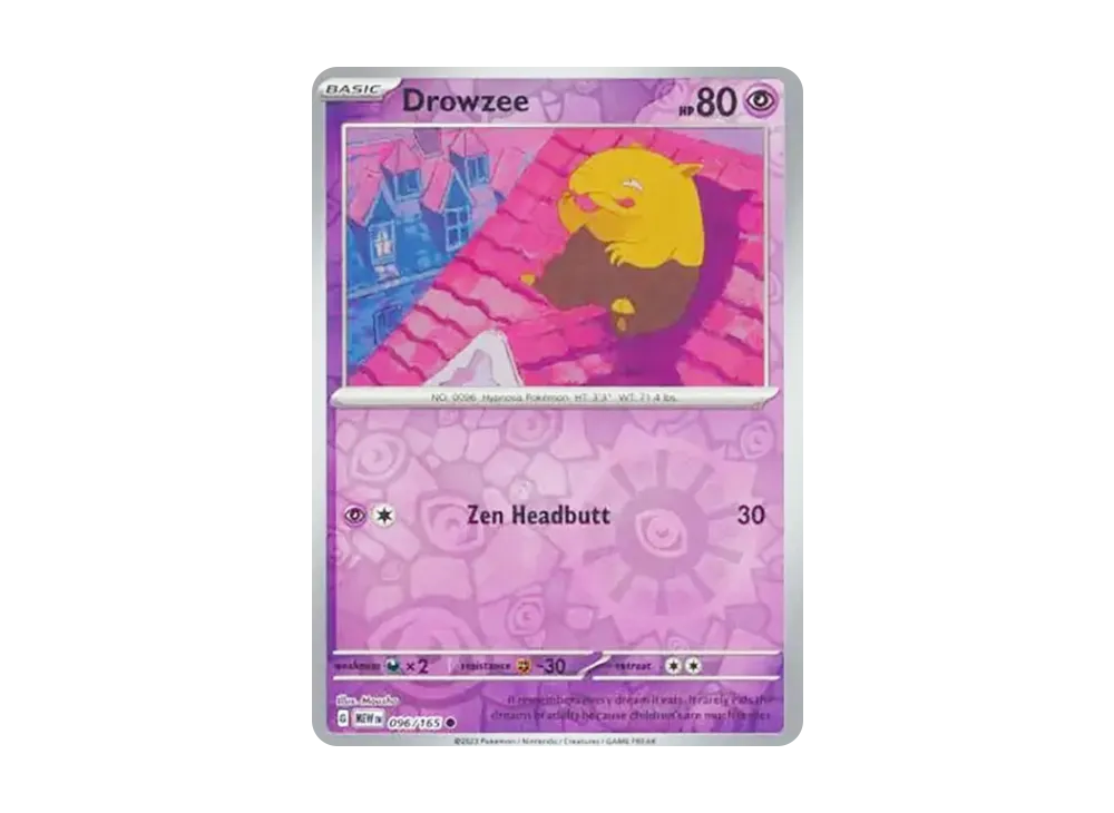 スリープ C :リバースホロ [MEW EN 096/165]【英語版】(スカーレット&バイオレット「151」)
