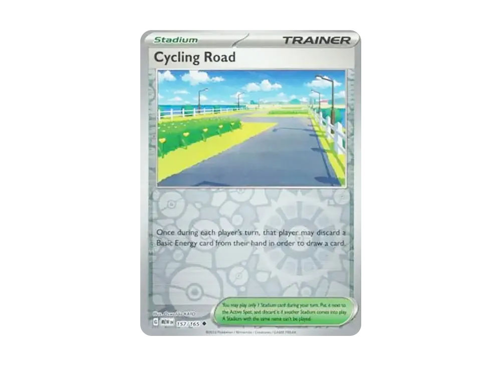 サイクリングロード U :リバースホロ [MEW EN 157/165]【英語版】(スカーレット&バイオレット「151」)