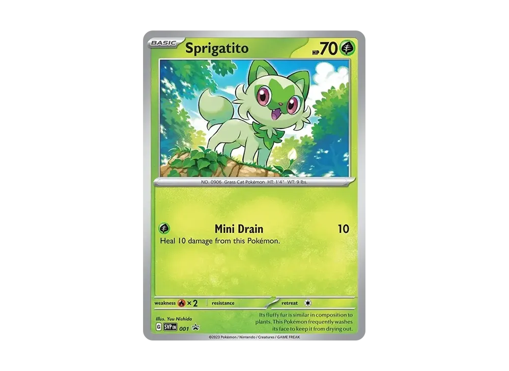 ニャオハ P [SVP EN 001]【英語版】(スカーレット&バイオレット「プロモーションカード」)