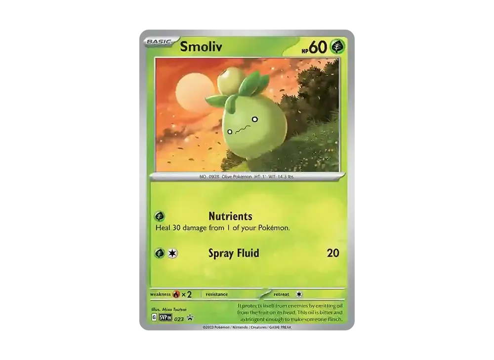 ミニーブ P [SVP EN 023]【英語版】(スカーレット&バイオレット「プロモーションカード」)