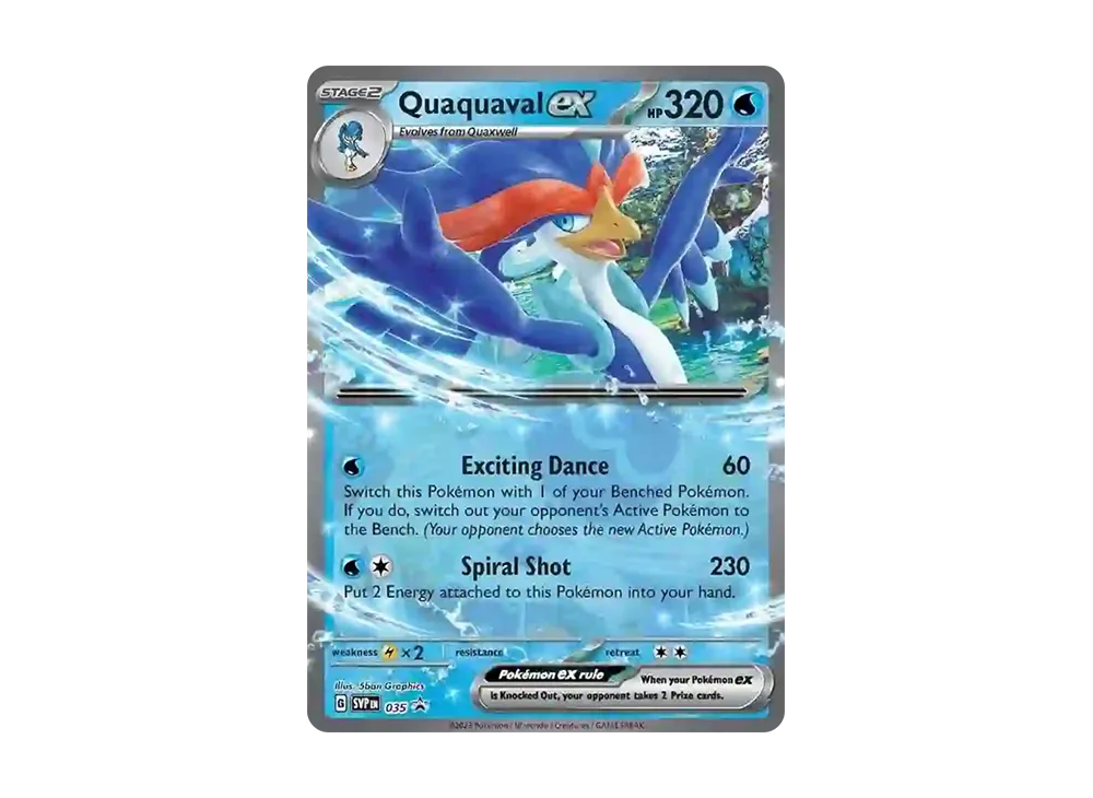 ウェーニバルex P [SVP EN 035]【英語版】(スカーレット&バイオレット「プロモーションカード」)