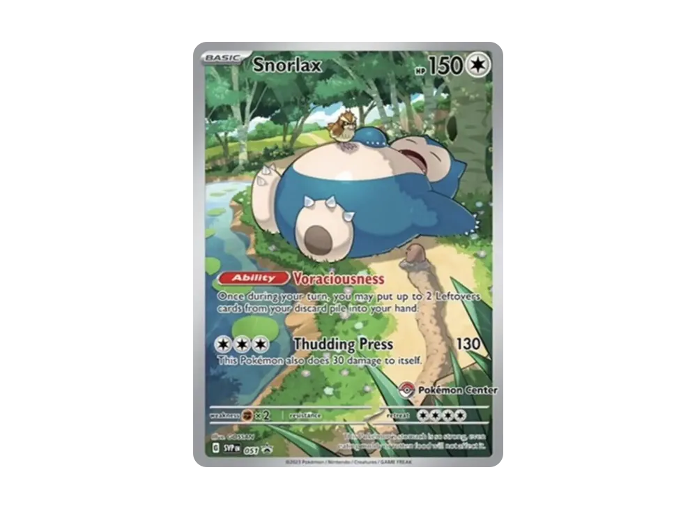 Snorlax P [SVP EN 051](Scarlet & Violet "Pokemon Center Exclusive")